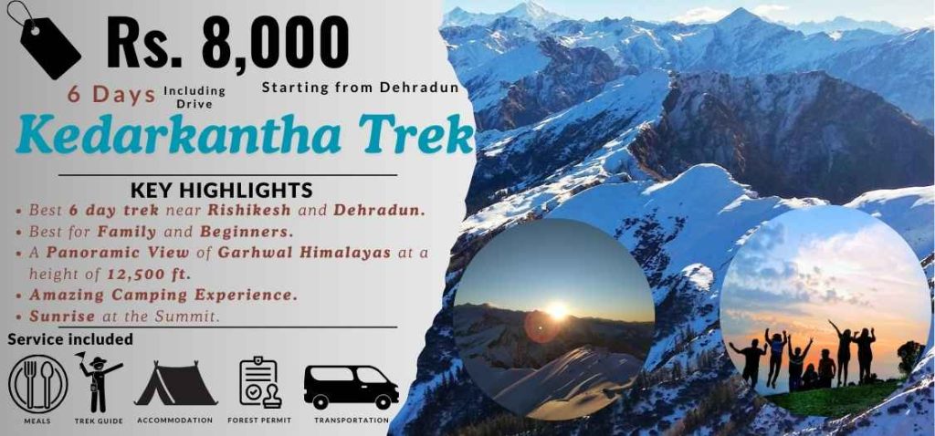 kedarkantha trek package