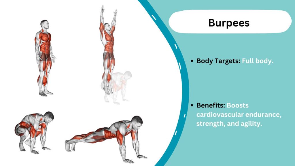 burpees exercise for a himalayan trek