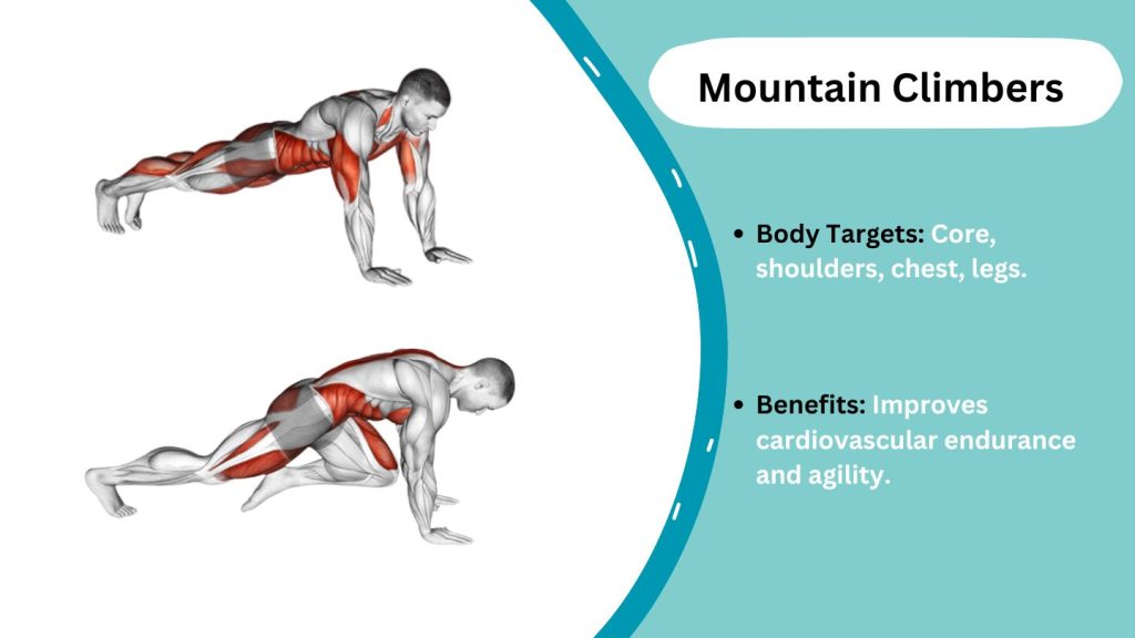 mountain climbers exercise for a himalayan trek