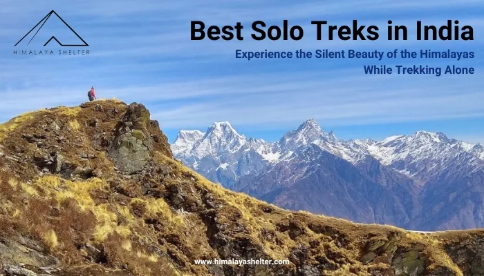 Best Solo Treks in India:  experience the silent beauty of himalayas while trekking alone