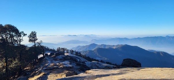 In midst of exploring the majestic Himalayas