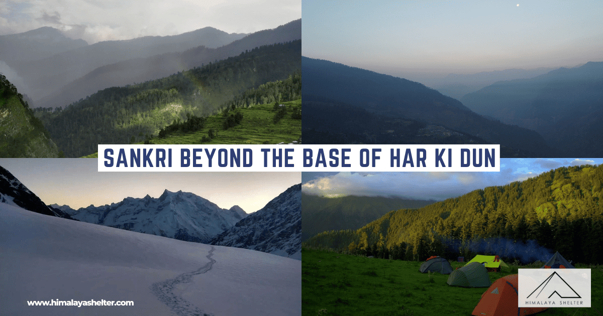 Sankri beyond the base of Har ki Dun
