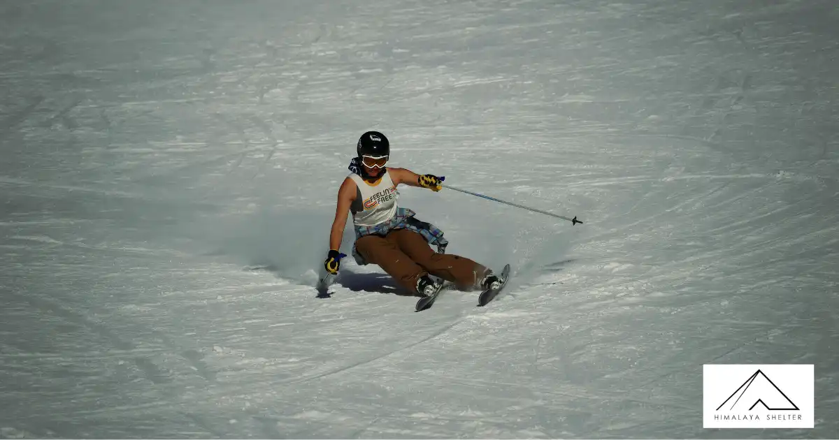 Skiing In Auli