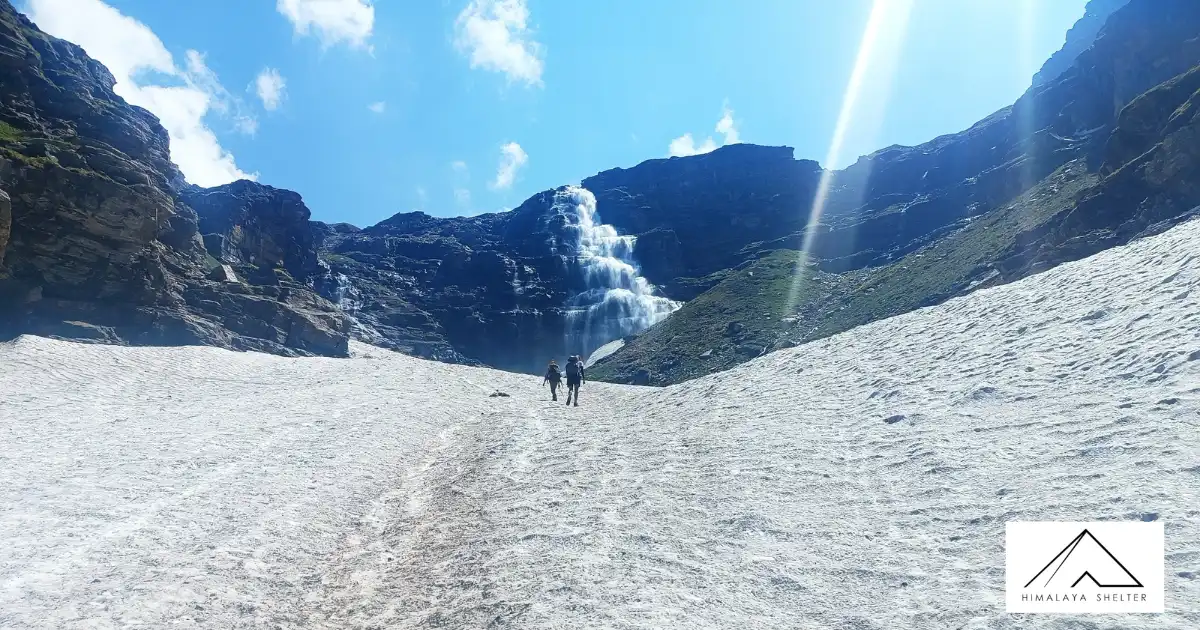 Steep Climb From Jakha To Burans kandi