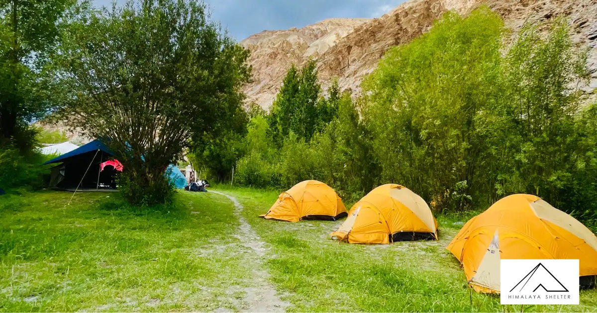 Campsite On The Way Towards Markha Valley