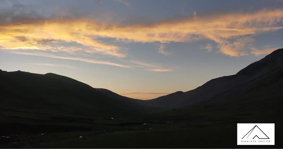 Sunset At Pir Panjal Valley