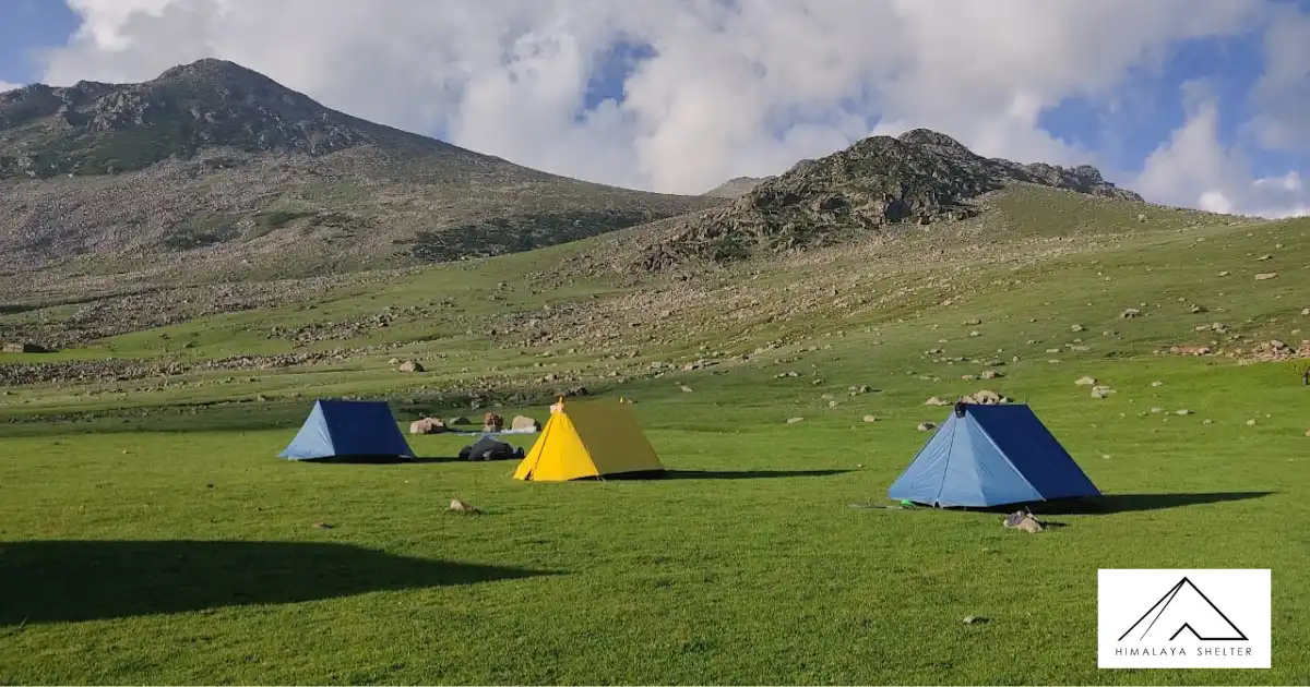 Beautiful Morning At Campsite In Pir Panjal Valley