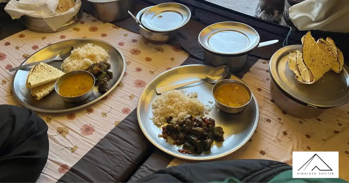 Healthy Food Provided By Himalaya Shelter