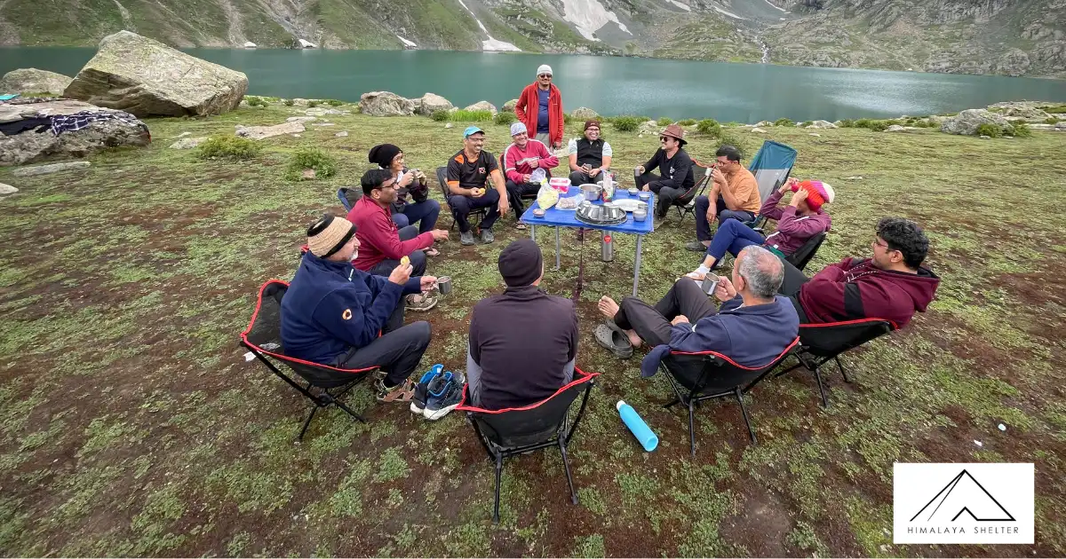 Trekkers Catching Up With Each Others 