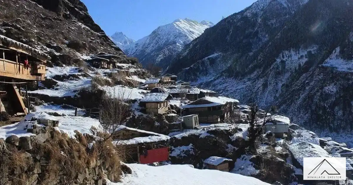 Osla Village In Winters