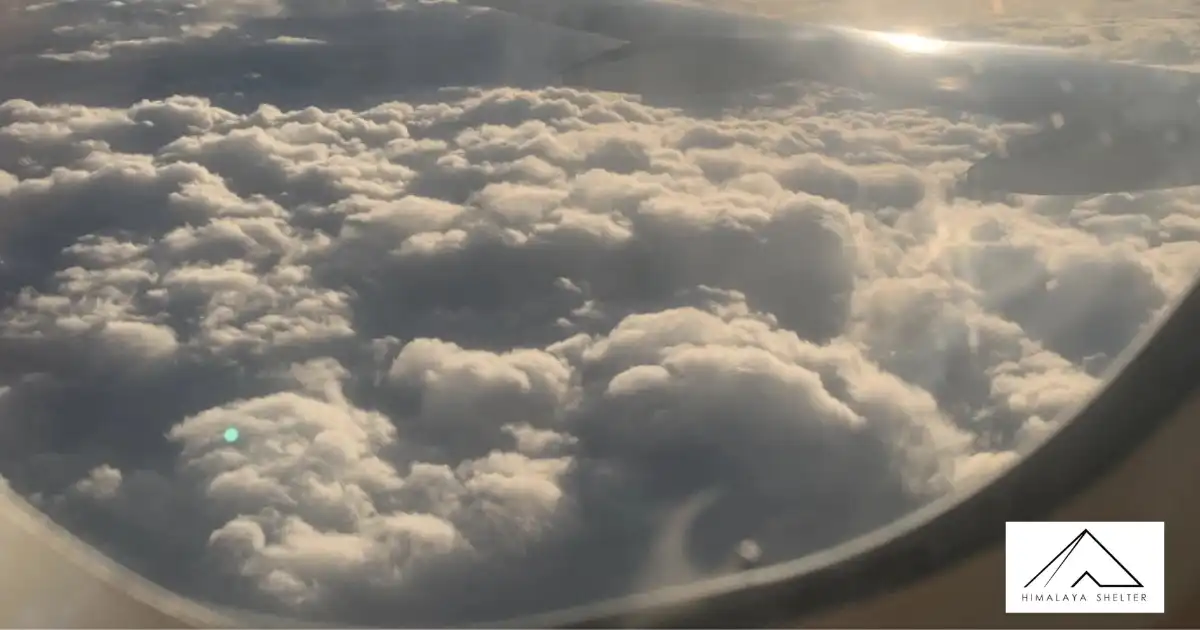 Beautiful Clouds & Sunrays Through The Window