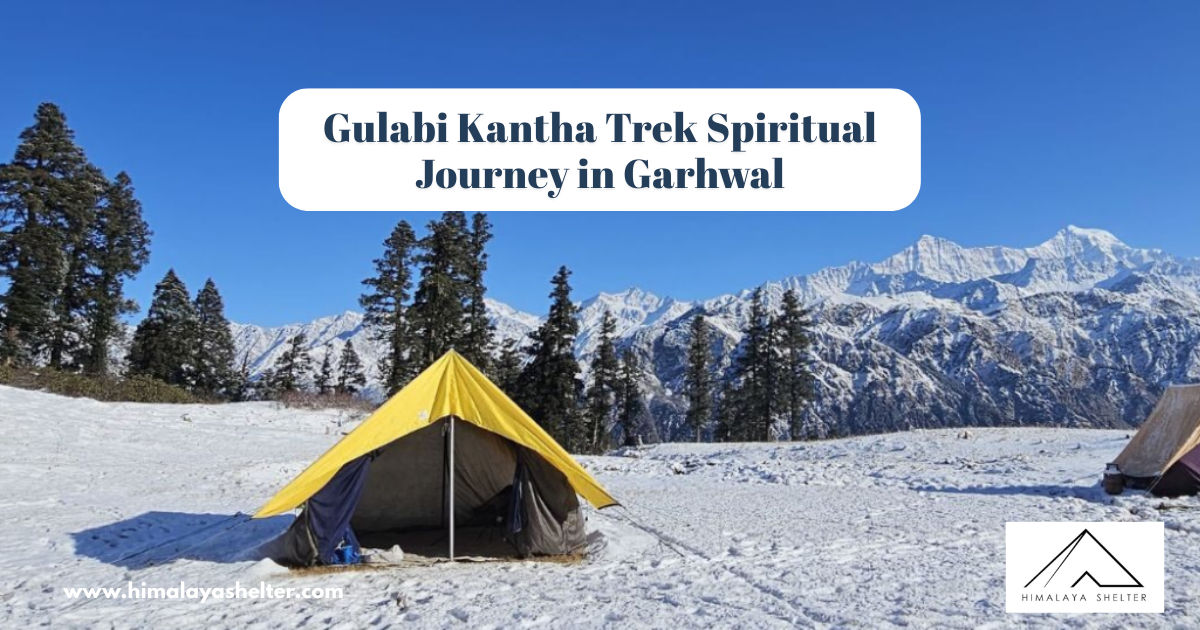 Gulabi Kantha Trek Spiritual Journey In Garhwal With Mountain Views