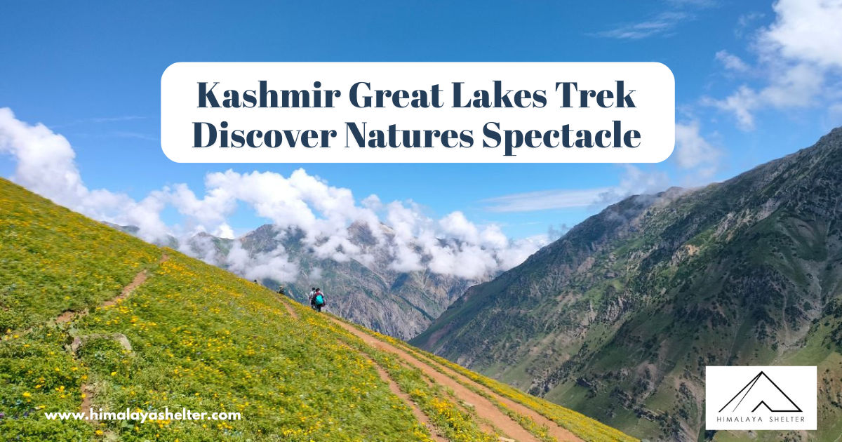 Kashmir Great Lakes Trek Discover Natures Spectacle