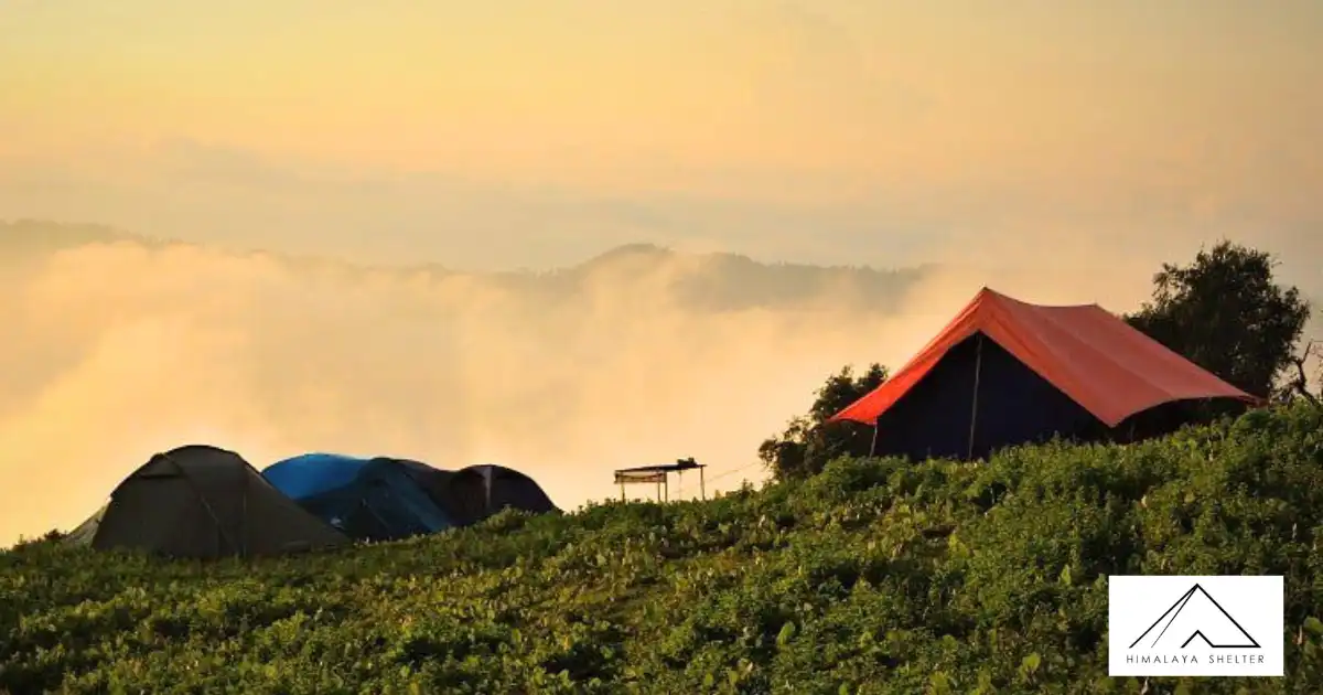 Himalaya Shelter Campsite At Nag Tibba