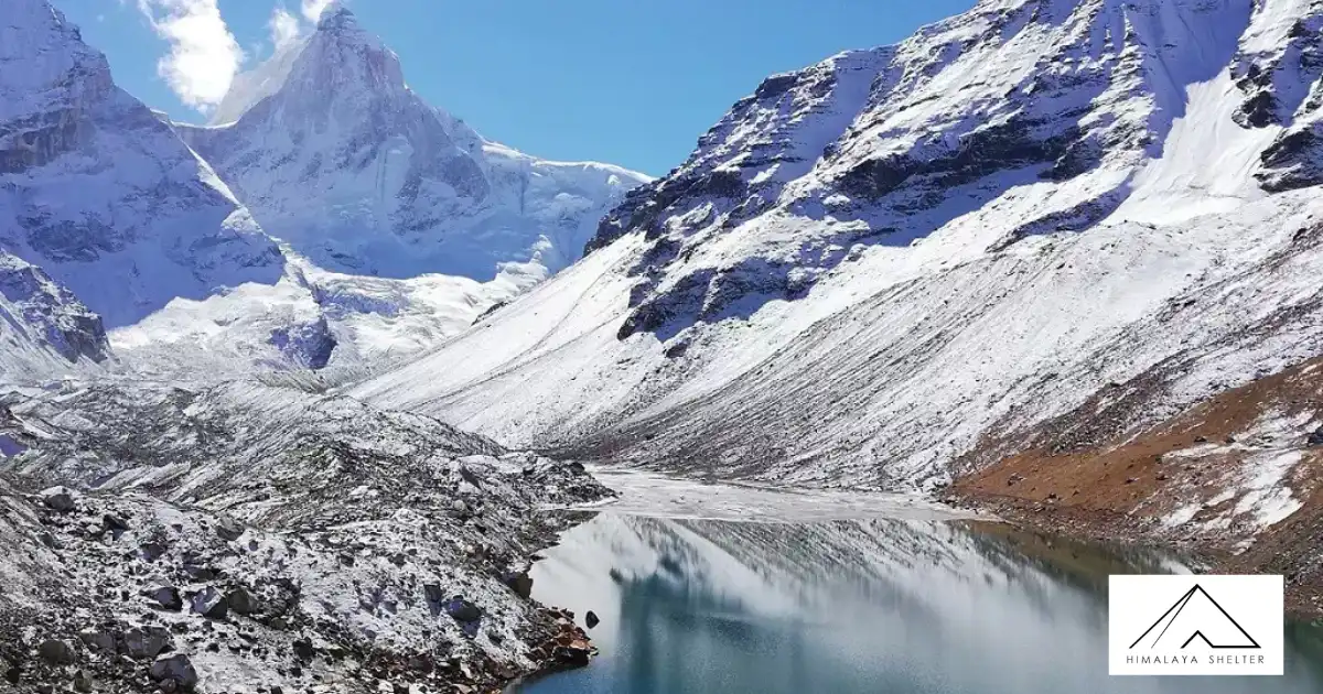 High Altitude Lake In Uttarakhand