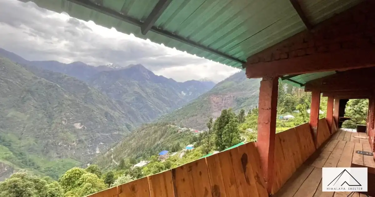 View From Himalaya Shelter Guest House, Sankri
