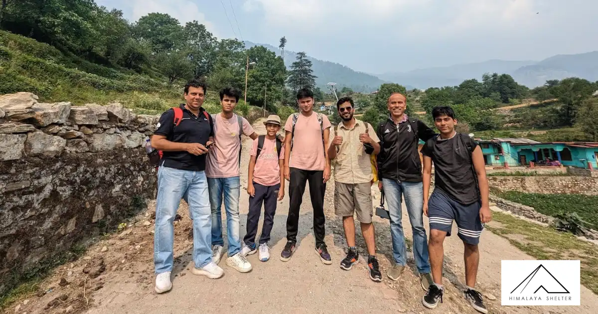 Trekkers At Raithal