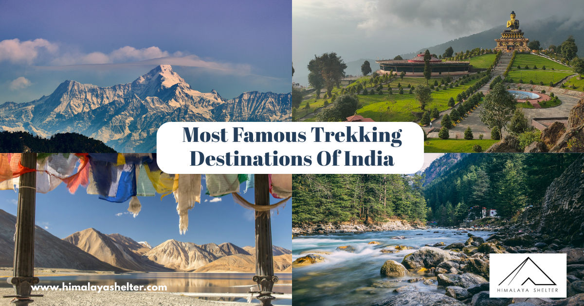 Most famous trekking destinations of India
