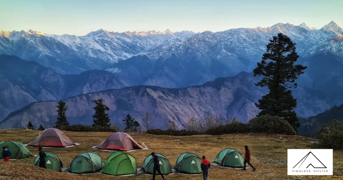 Beautiful Campsite On The Trek