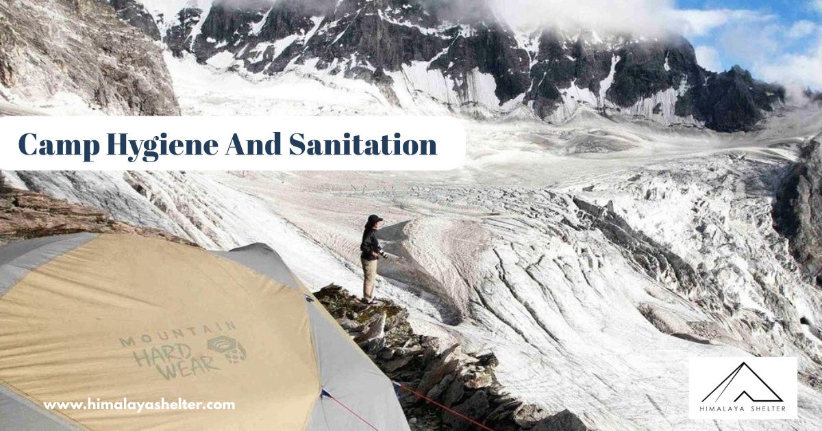 Camp Hygiene And Sanitation