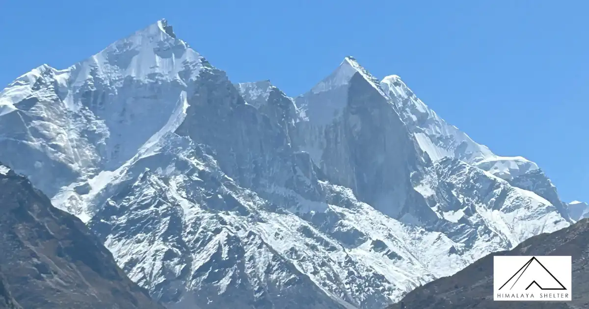 Mountain View From Gaumukh Tapovan Trek