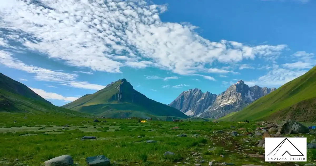Beautiful View Of Kashmir Great Lakes Trek