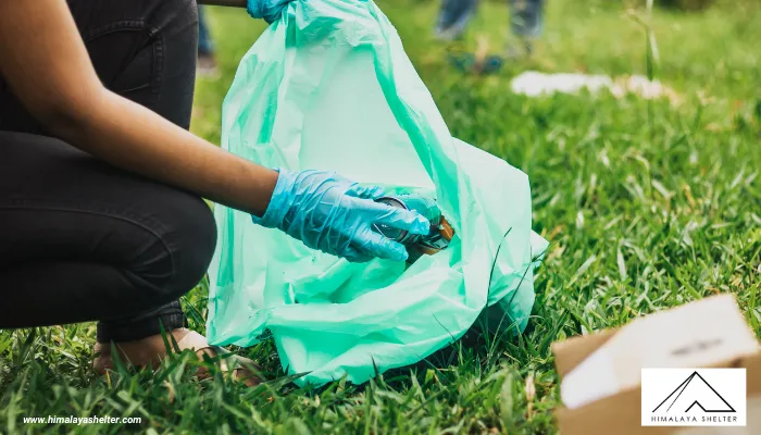 Pick up litter when you can - Leave no trace