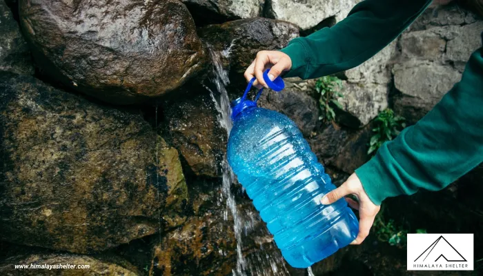 Keep water sources pure - Leave no trace