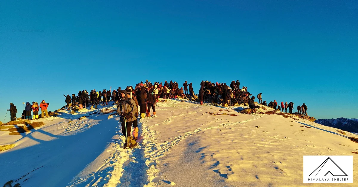 Kedarkantha trek in Winter