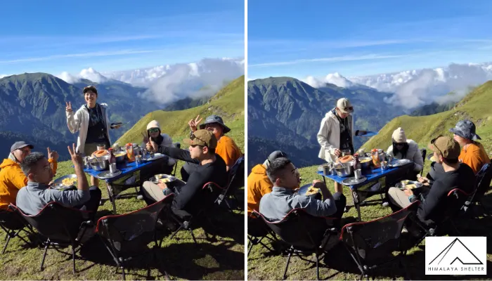 Meals & On-Trail Dining Experience with Himalaya Shelter