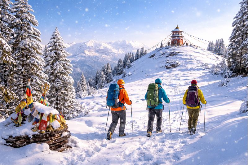 Uttarakhand & Himachal Pradesh | Winter Snowfall Update