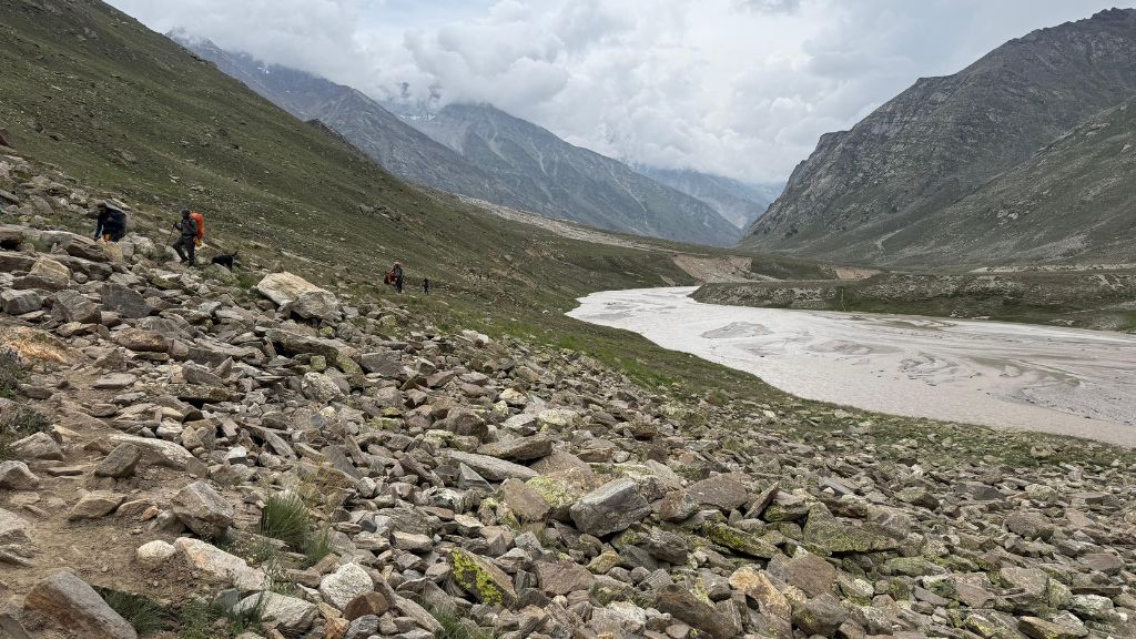 Streams on Hampta Pass trek