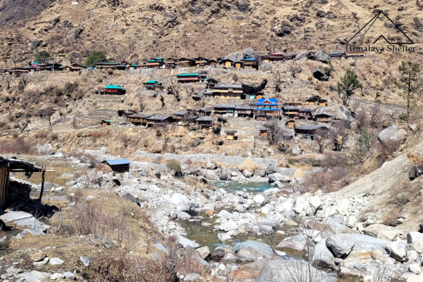 Gangad Village in Bali Pass Trek