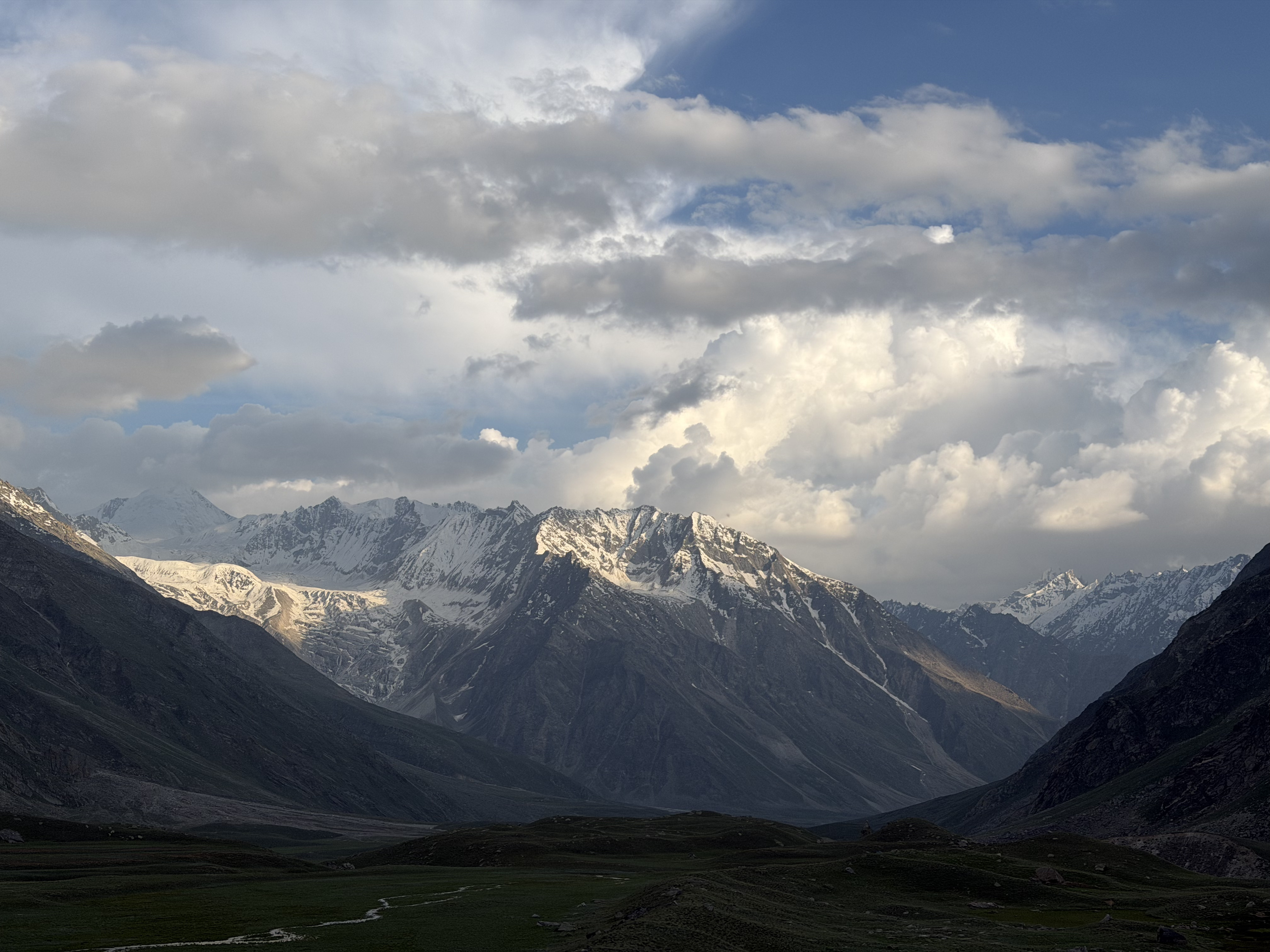 himalayan views from Miyar valley trek