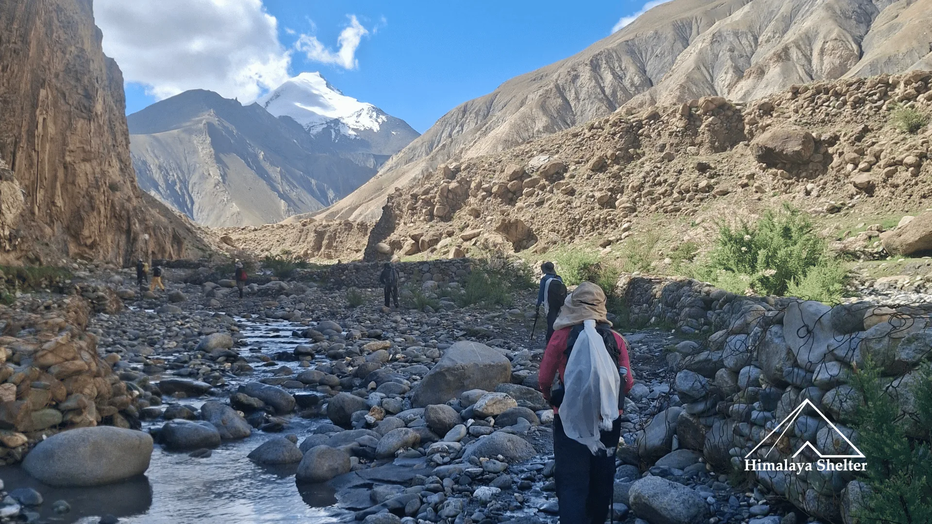 landscape of markha valley trek