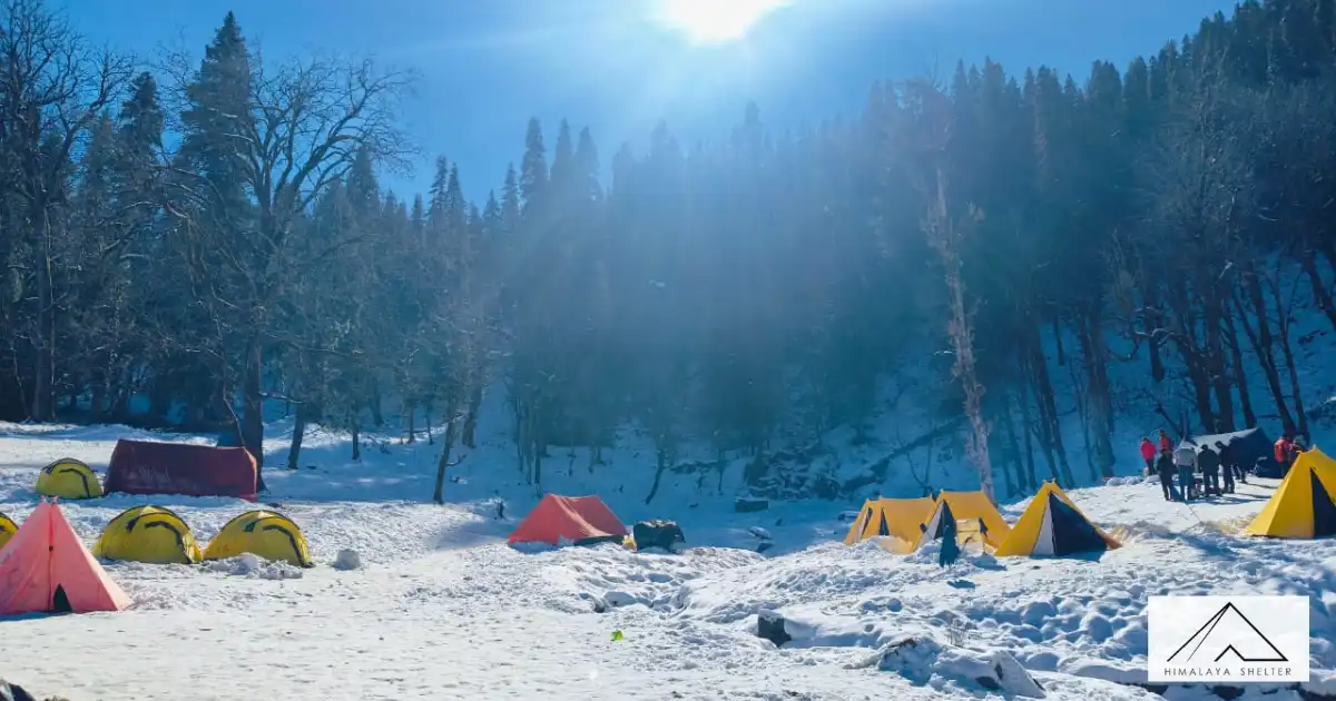 Kedarkantha Campsite Himalaya Shelter