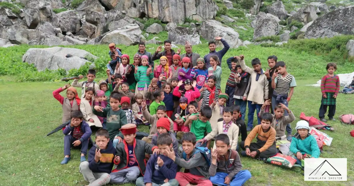 Cheerful Locals Of Osla Village in Har ki dun