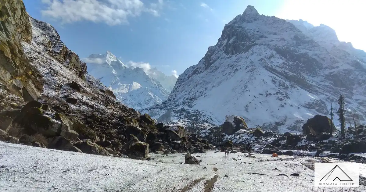 Winter View In Har Ki Dun Valley