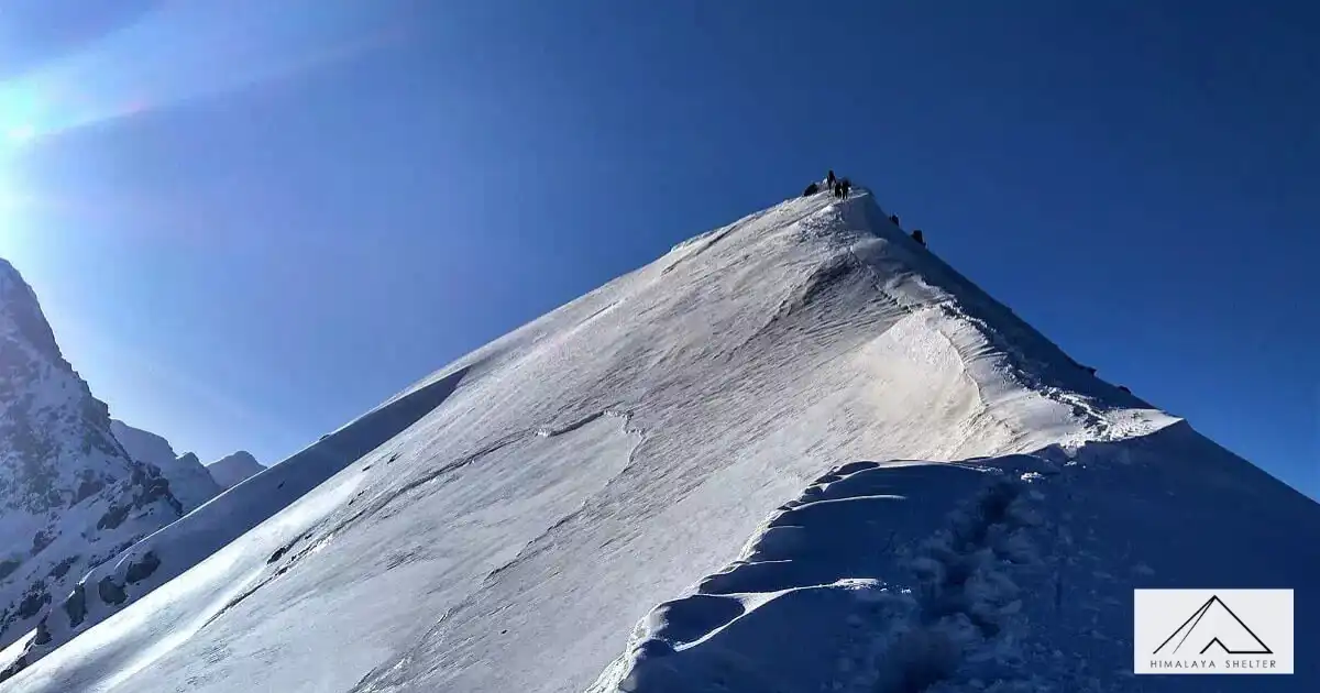 Snow Peak In Bali Pass