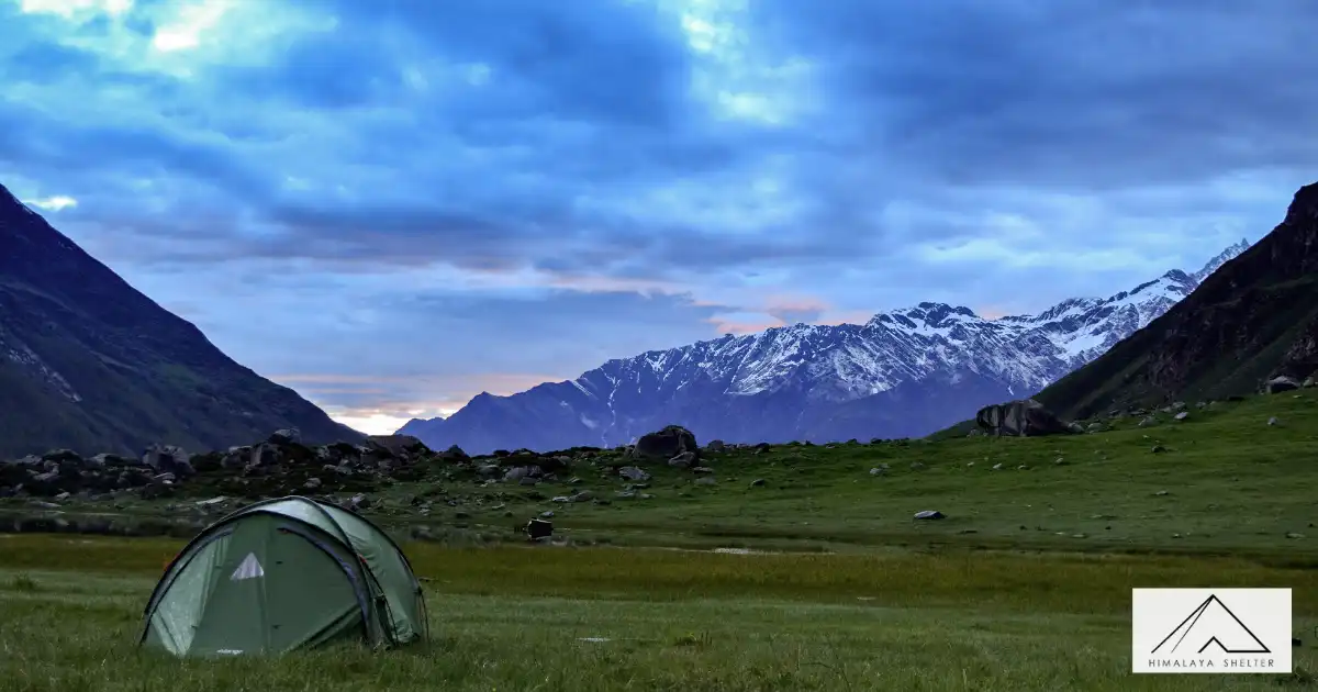 Campsite at Ruinsara Valley On the Way To Bali Pass