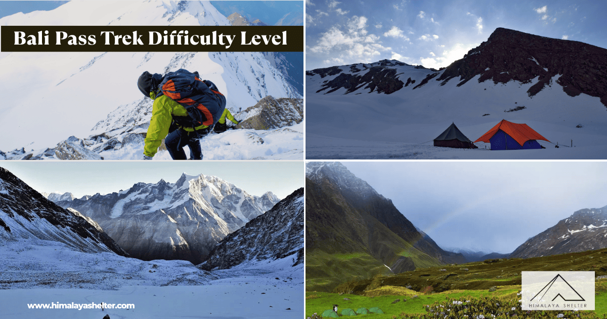 Bali Pass Trek Difficulty Level
