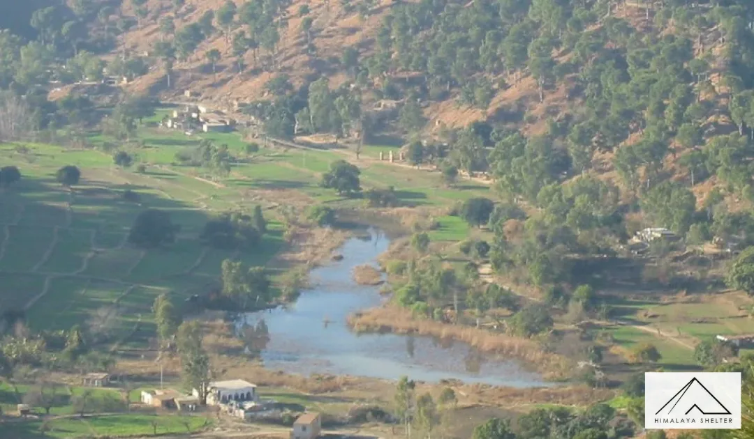 Baghsar Lake in Kashmir