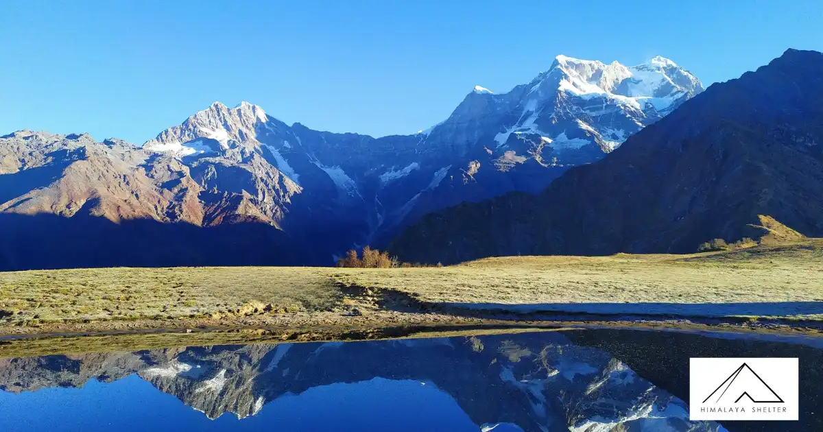 Chaukhamba Peak From Madhyamaheshwar