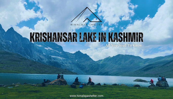 Krishansar Lake in Kashmir
