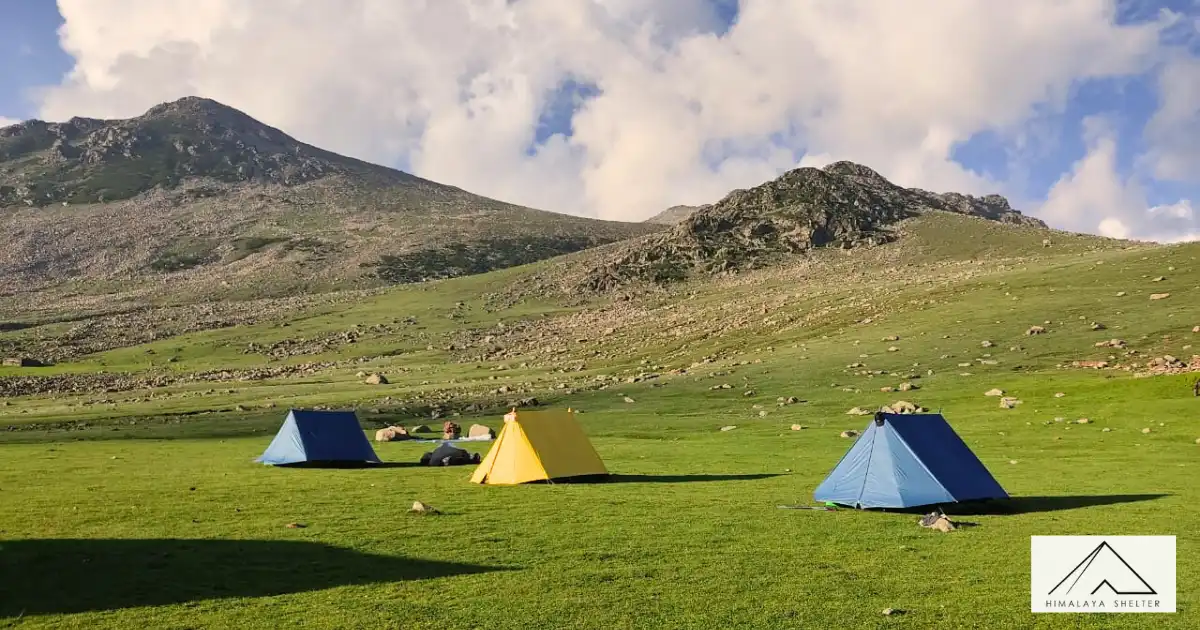 Pir Panjal Lakes Trek Campsite
