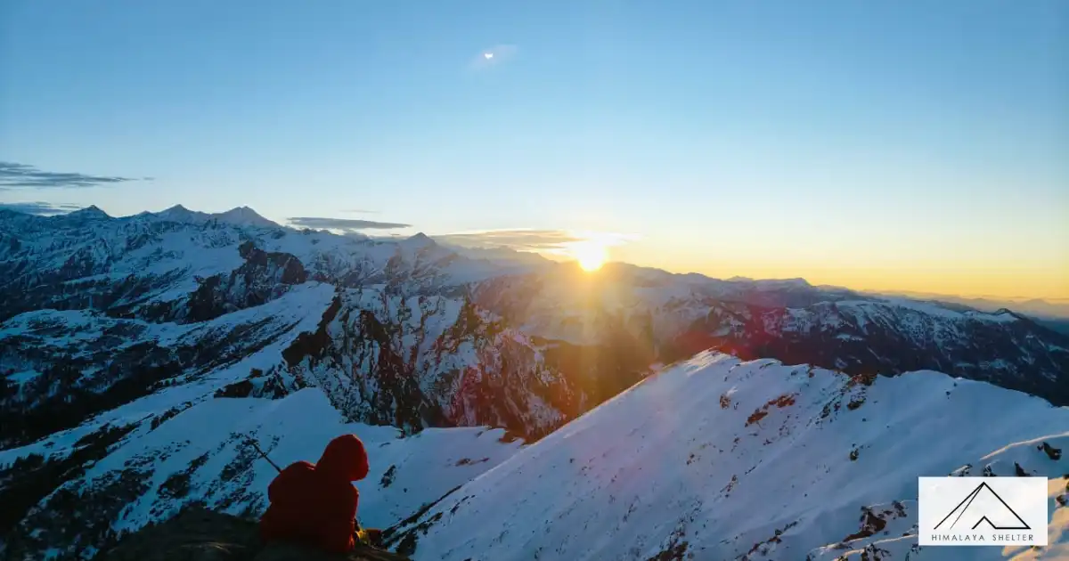 Sunrise View From Kedarkantha Peak
