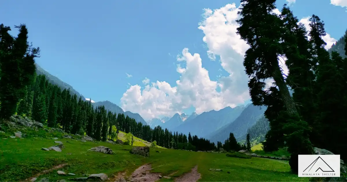 Valley View On The Way To Tarsar Marsar Lake 