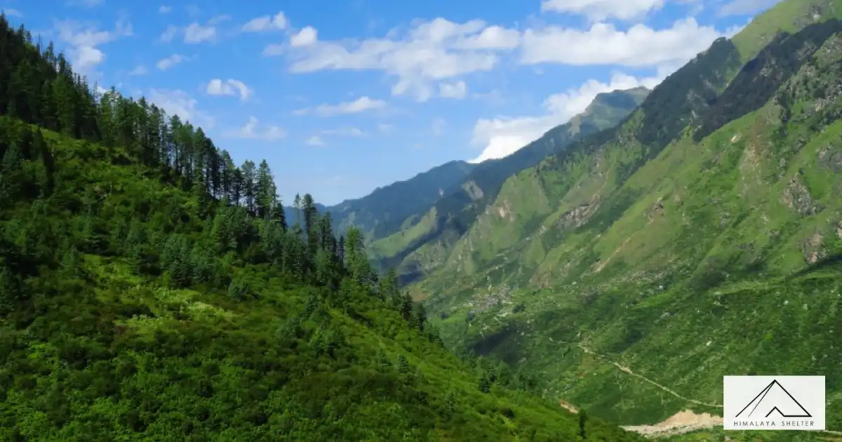 Valley View On The Way To Bali Pass
