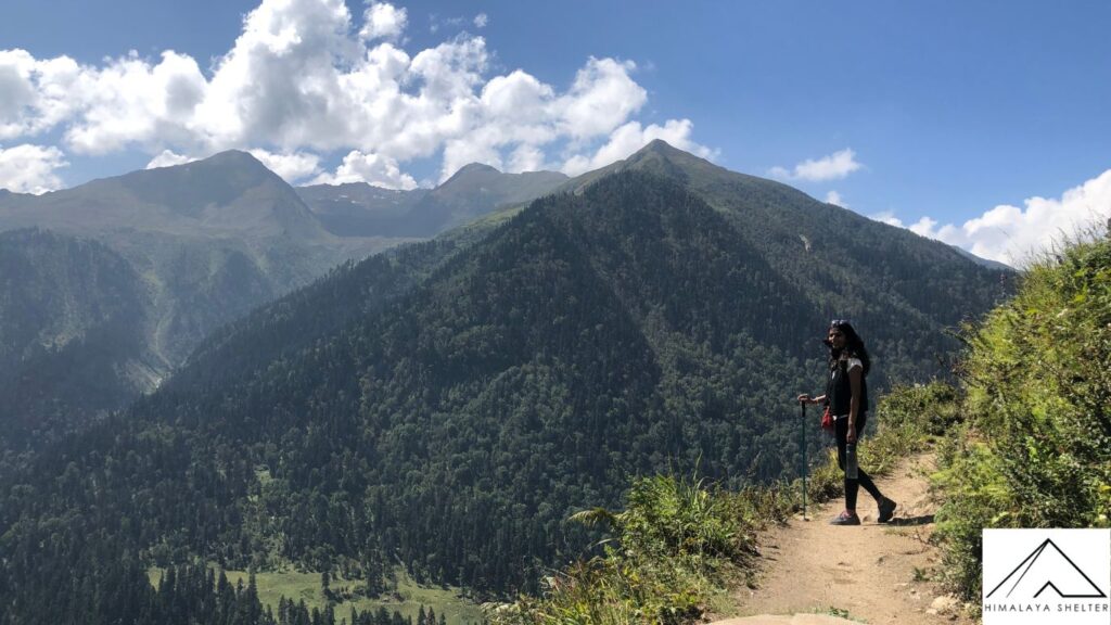 amazing view during the Har ki dun trek