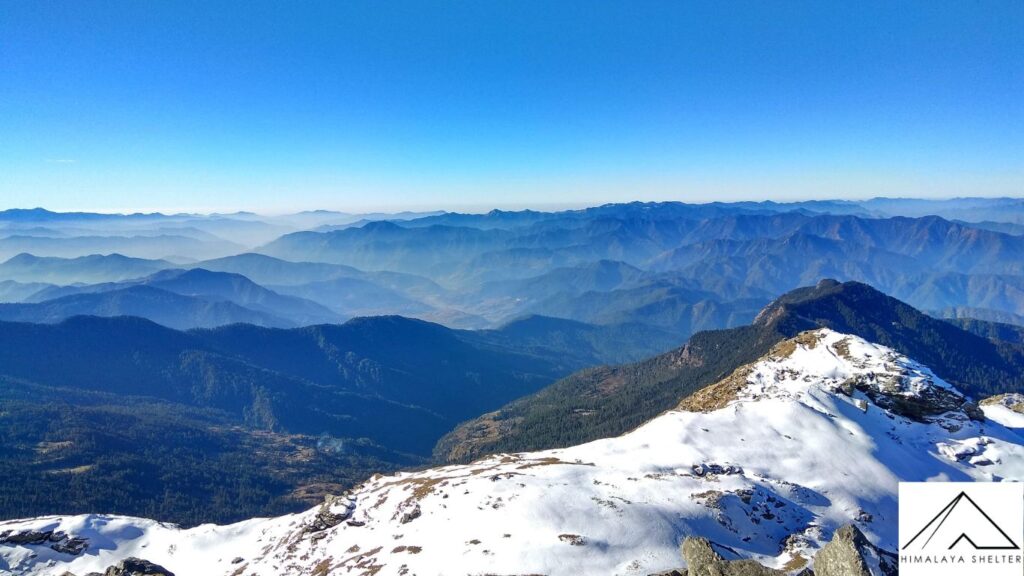 beautiful view of Kedarkantha trek